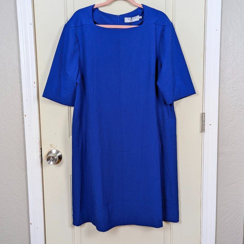 M.M. LaFleur | Bright Indigo Emily 2.0 Dress Size 18